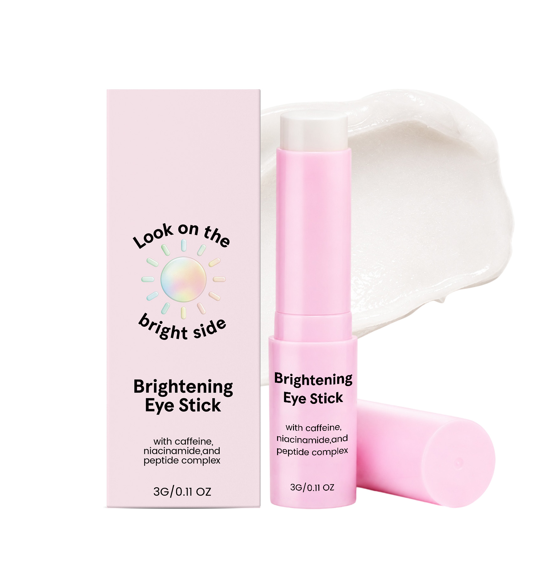 Eye Bright Care Stick Moisturize Hydrate Soft Bright Smooth Fresh Lock Water Skin Daily Care
