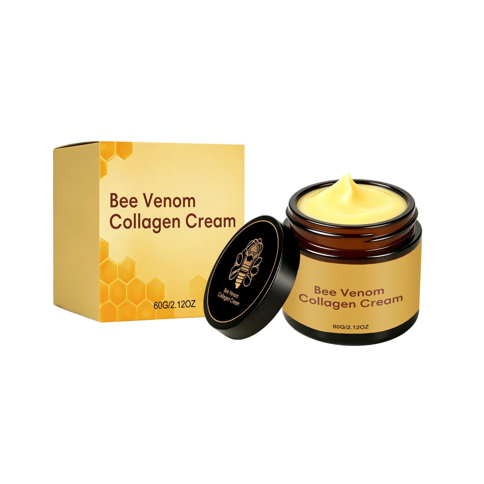 Bee Venom Care Cream Daily Hydrating Tender Body Skin Moisturizing Light Fine Gloss Mild Nursing Lotion
