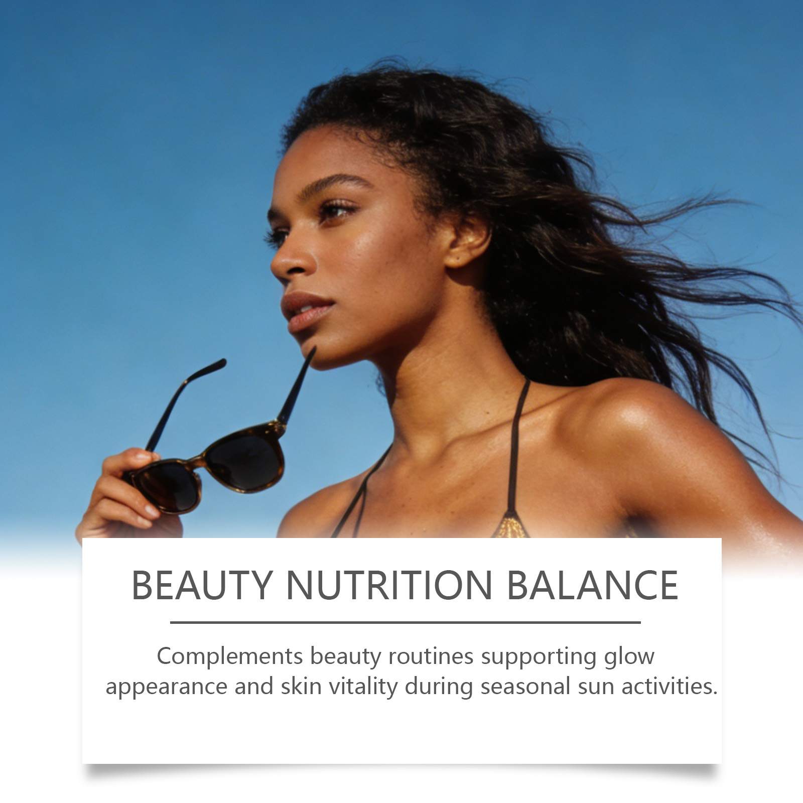 Black Soft Candy Mild Formula Nourishes Body Skin Supplements Daily Multiple Nutrients Radiates Sunny Vitality