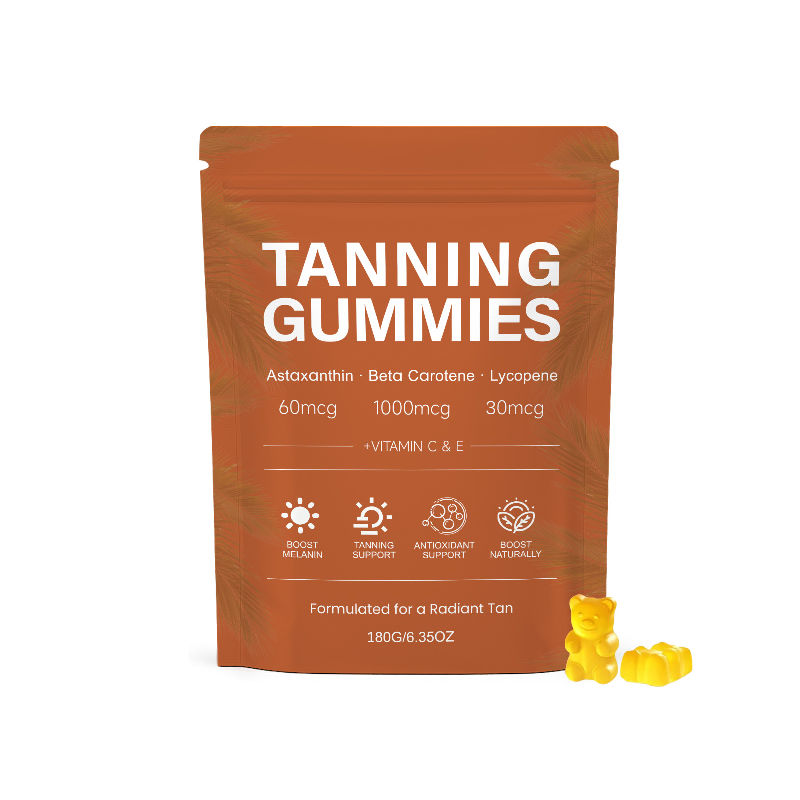 Black Soft Candy Mild Formula Nourishes Body Skin Supplements Daily Multiple Nutrients Radiates Sunny Vitality