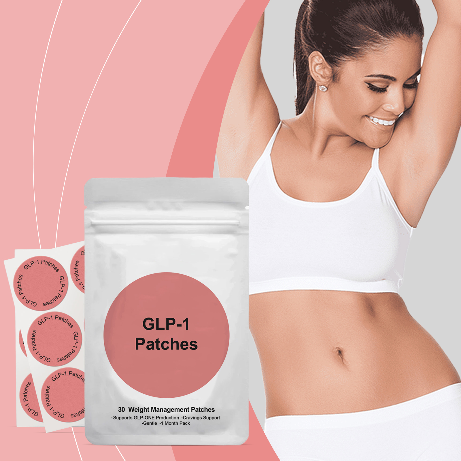 Body Care Patch Gentle Comfort Firm Skin Light Convenient Easy Use Manage Body Curve