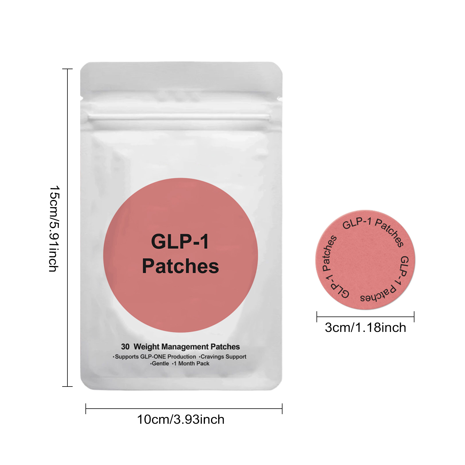 Body Care Patch Gentle Comfort Firm Skin Light Convenient Easy Use Manage Body Curve