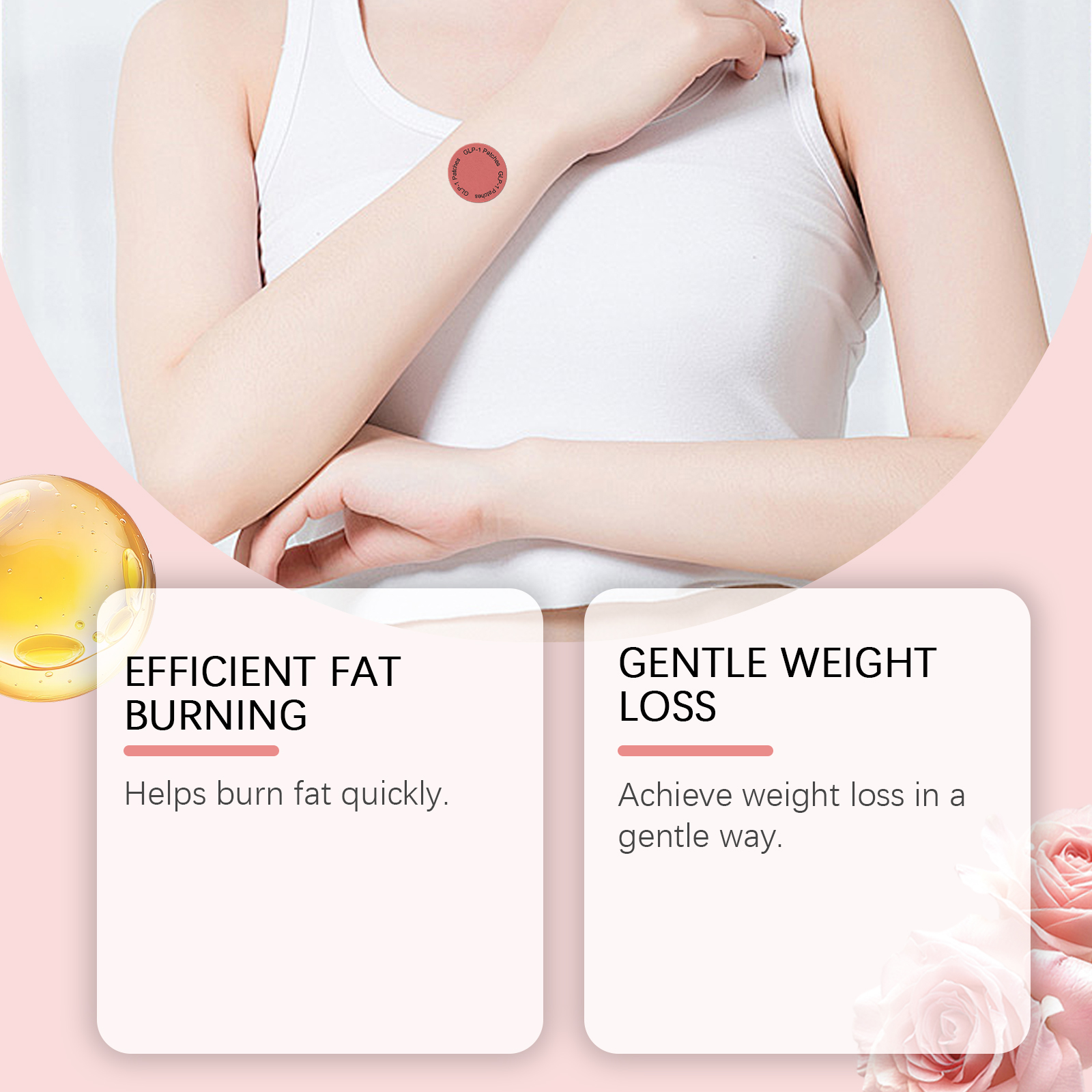 Body Care Patch Gentle Comfort Firm Skin Light Convenient Easy Use Manage Body Curve