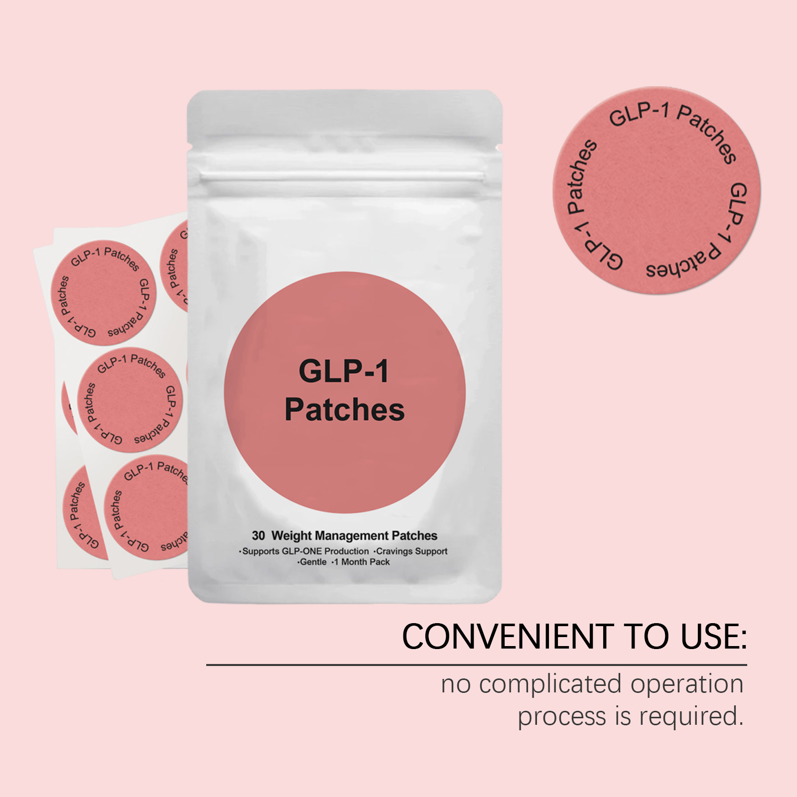 Body Care Patch Gentle Comfort Firm Skin Light Convenient Easy Use Manage Body Curve