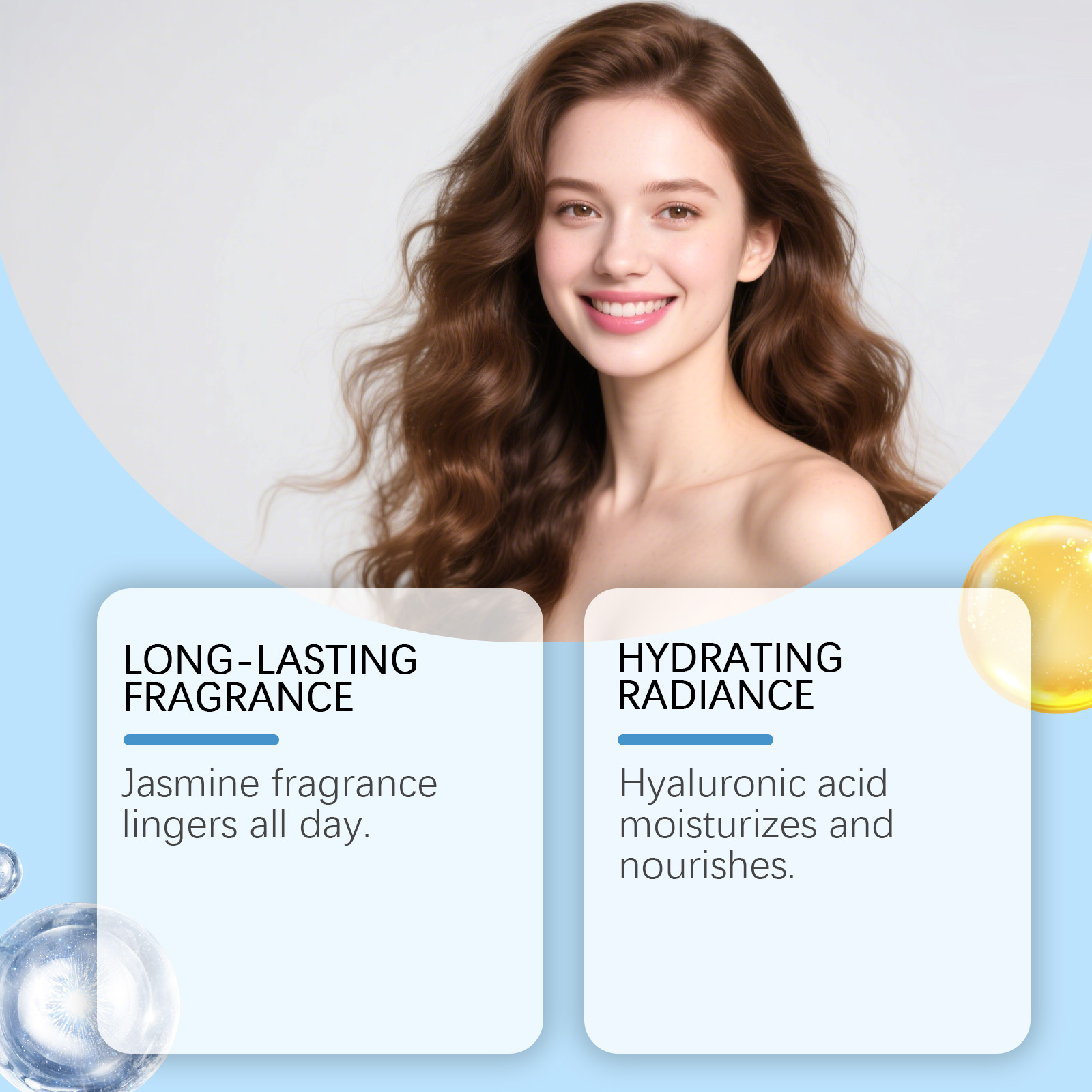 Moisturizing Hair Care Perfume Spray Long Lasting Layered Fresh Elegant Scent Light Hair Mist