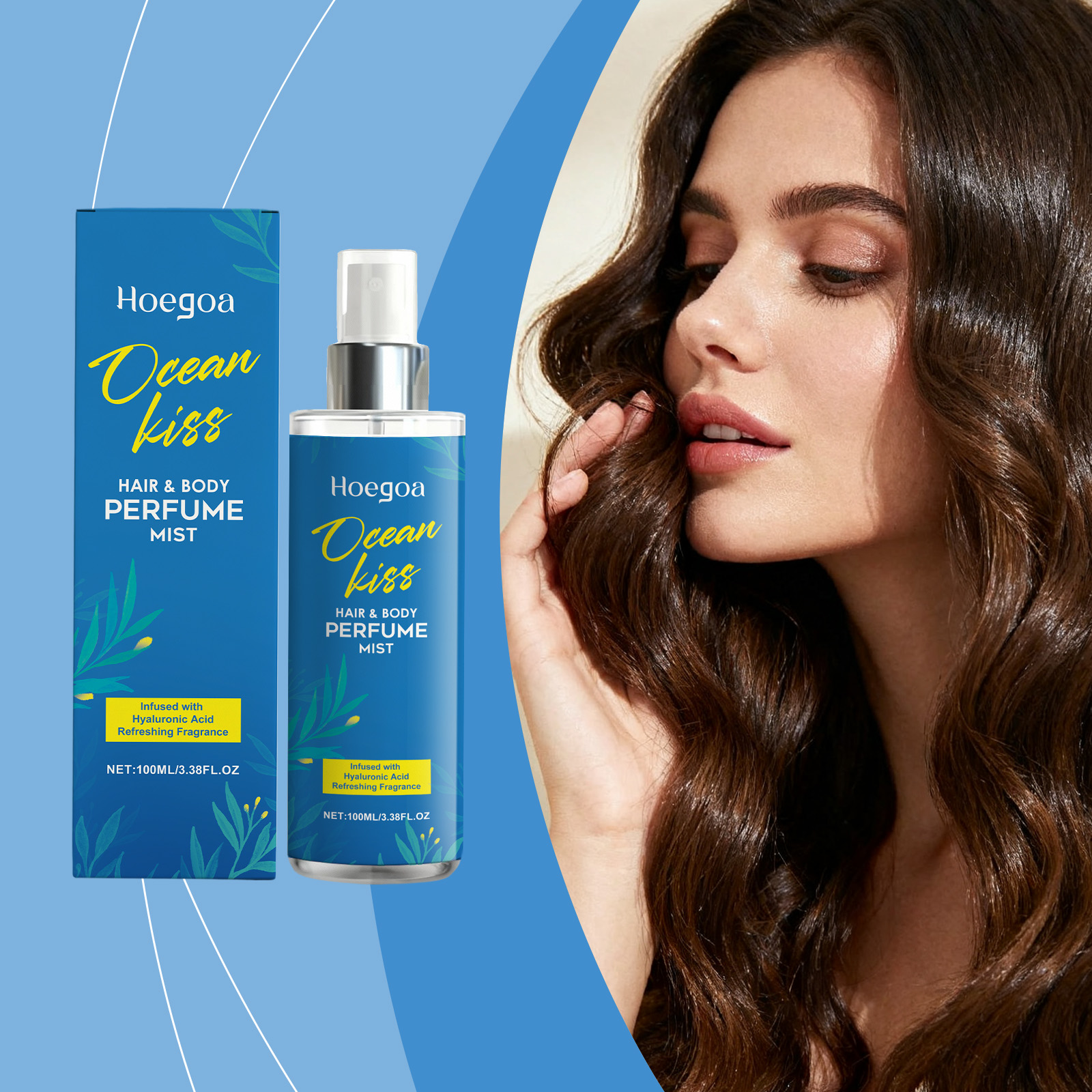 Moisturizing Hair Care Perfume Spray Long Lasting Layered Fresh Elegant Scent Light Hair Mist