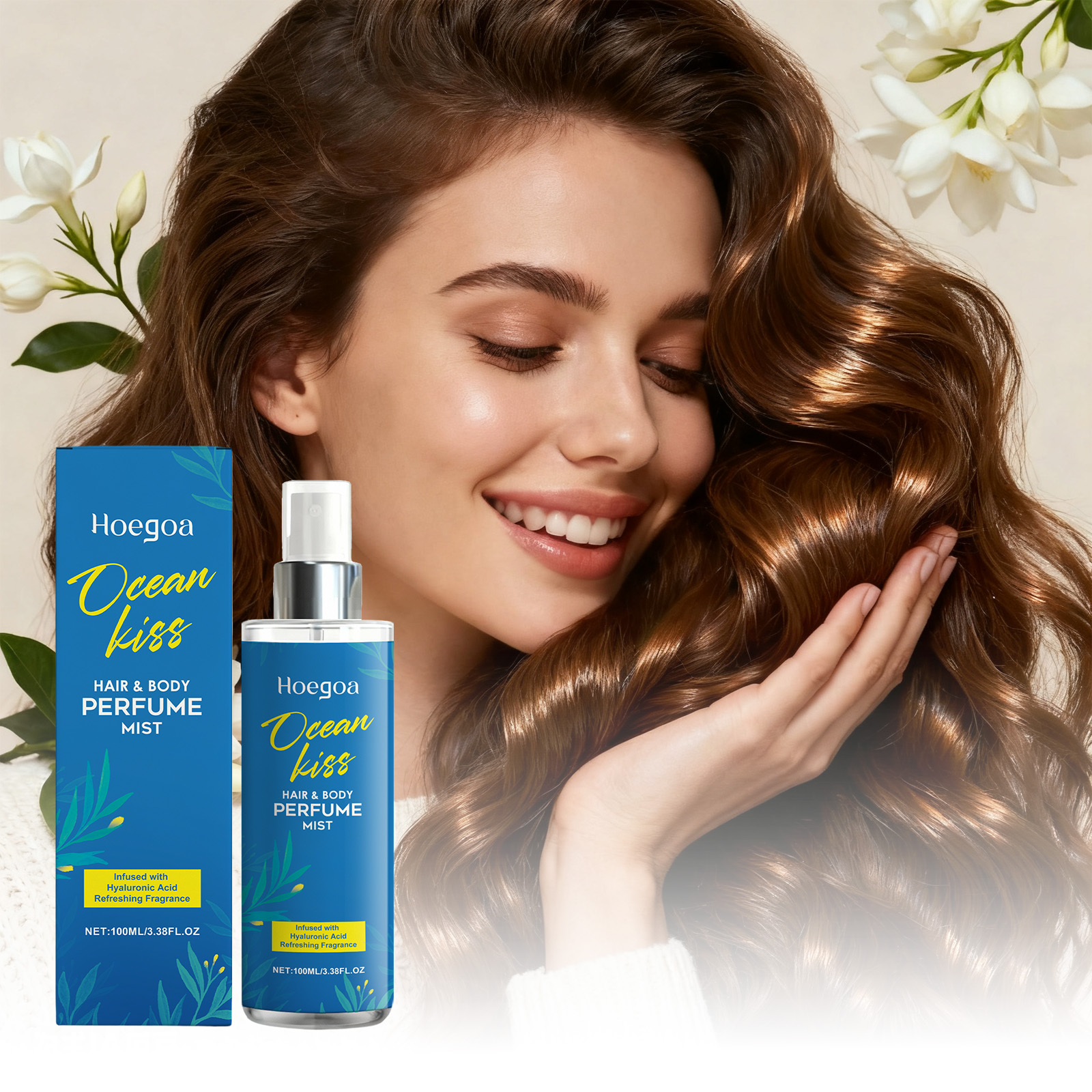 Moisturizing Hair Care Perfume Spray Long Lasting Layered Fresh Elegant Scent Light Hair Mist