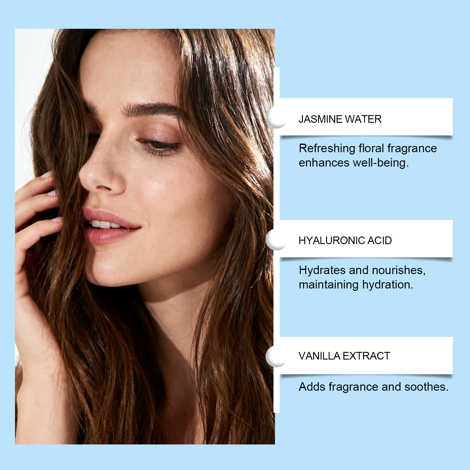 Moisturizing Hair Care Perfume Spray Long Lasting Layered Fresh Elegant Scent Light Hair Mist