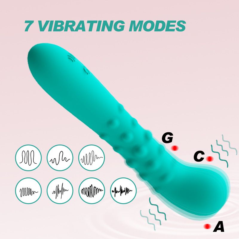 (Pink) Vibrator for Women Sex Toys Adult Toys Silicone Massager Dildo Bullet Wand Rechargeable Waterproof Intimate Toy