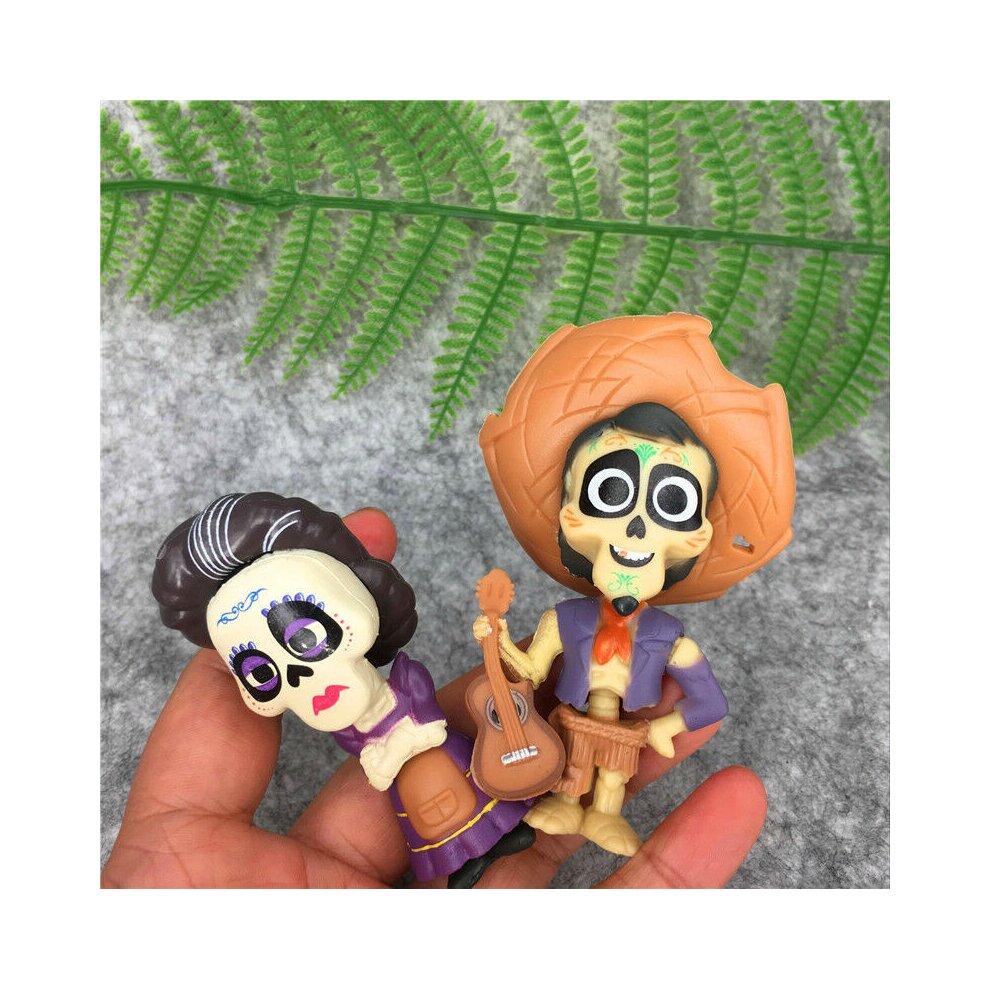 8pcs Coco Movie Miguel HECTOR Action Figure Toys