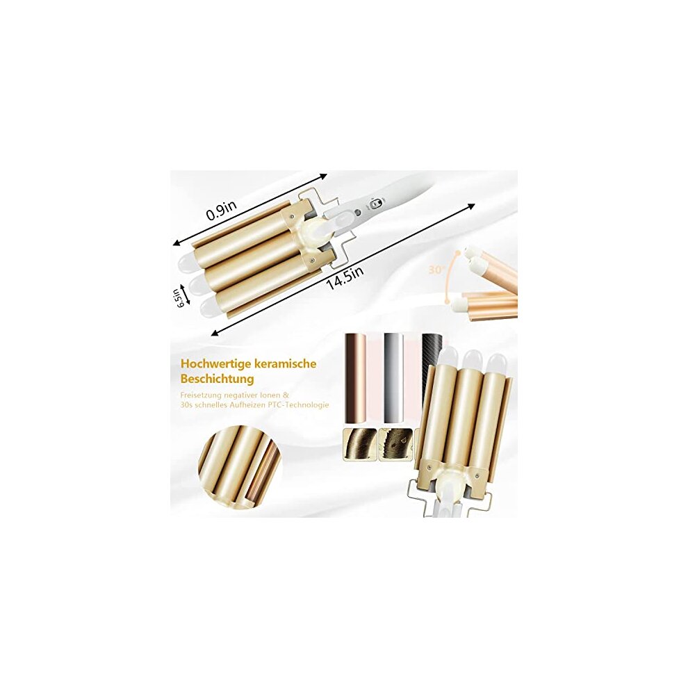 Hair Curler Hair Curling Iron Wand for Long Hair Styling Tool for Woman