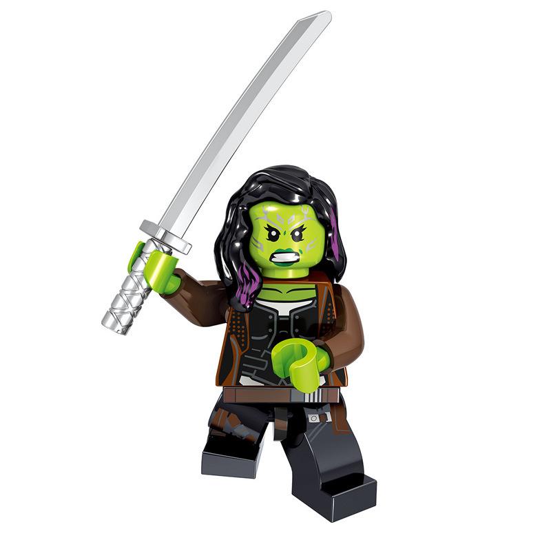 Marvel Superheroes Minifigures Hulk Thor Captain America Venom Groot Thanos Vision Falcon Racoon Spider Character Action Figure 32pcs Kits Compatible Lego Toys For Children Christmas Gifts