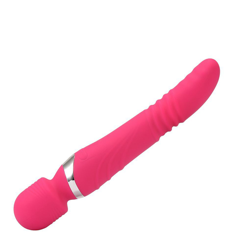 Magic Wand Vibrators for Women Massager G-Spot Dildo Thrusting AV Masturbator Silicone Adult Sex Toys Multi Speed Powerful Vibrating Heating