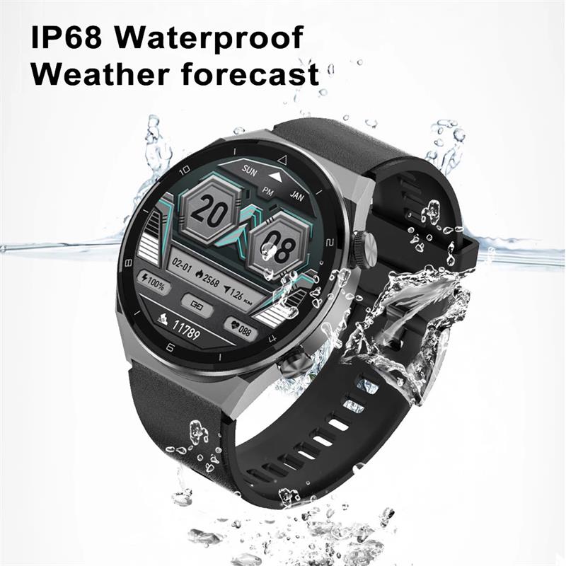 Music Playback Smartwatch NFC Bluetooth Call Smart Watch Men Women Wireless Charging Wristwatch