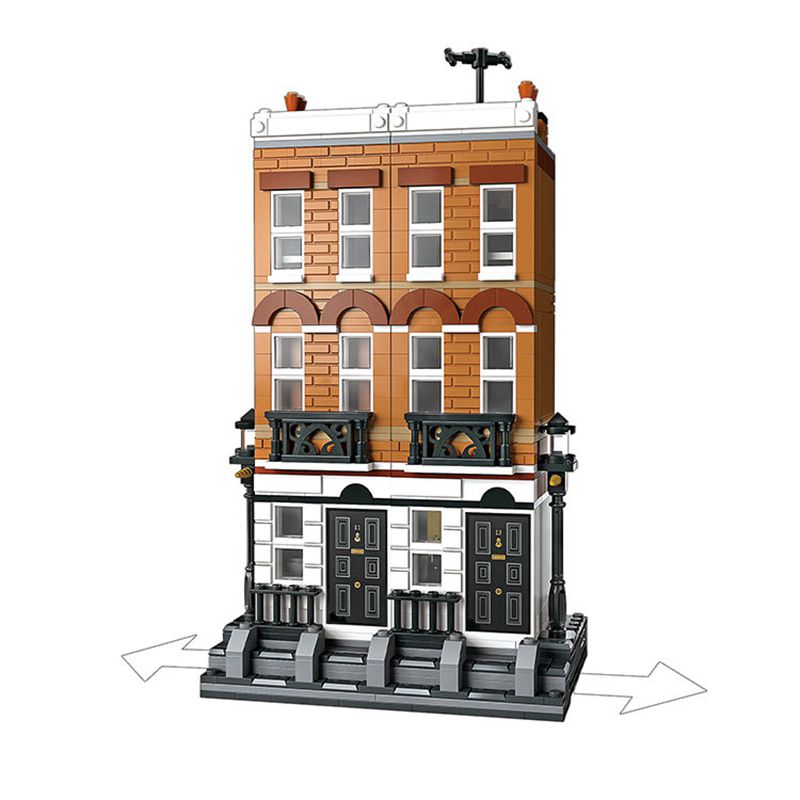 Harry Potter Magic World Grimmauld Place Brick Model Modular Building Blocks Hot Movie Street View Kids Toy