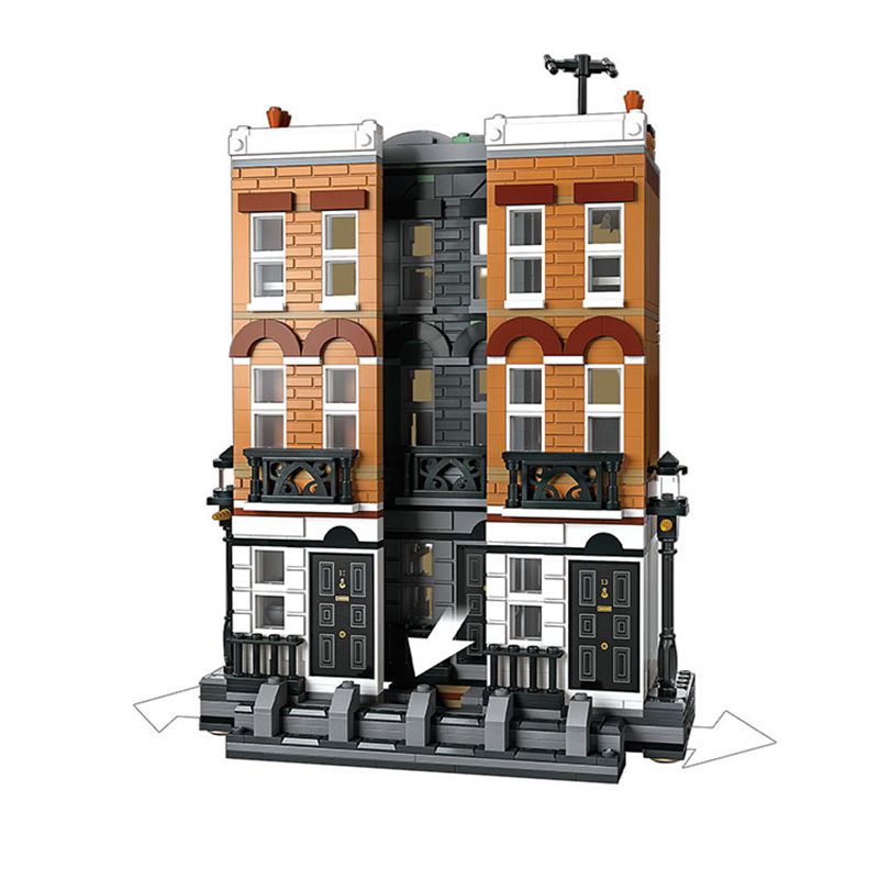 Harry Potter Magic World Grimmauld Place Brick Model Modular Building Blocks Hot Movie Street View Kids Toy