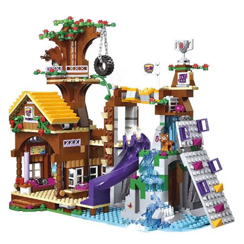 Friends Adventure Camp Tree House Stephanie Figures Kit Building Blocks Girl Emma Toys Friend Gifts Gifts