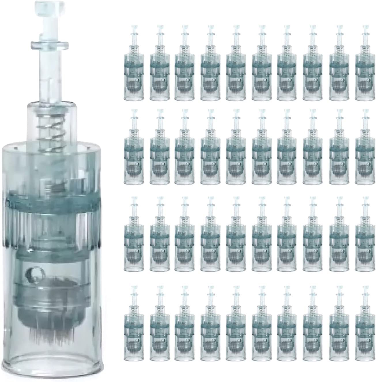 (11 Pin 10 Pack) Dr.Pen Ultima M8 Microneedling Cartridges Disposable Replacement Parts Derma Pen Needle Bayonet MTS Micro Needling Replacement for Skin Face and Body