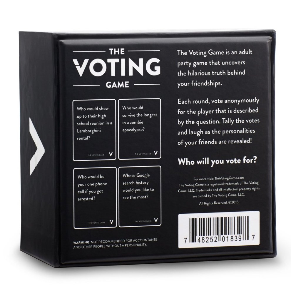 Player Ten The Voting Game: The Adult Party Game About Your Friends