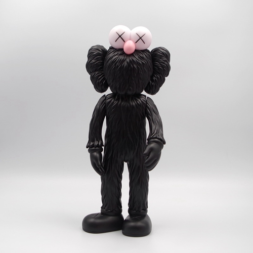 Kaws Exhibition Sesame Street Kaws BFF PVC Toy Black