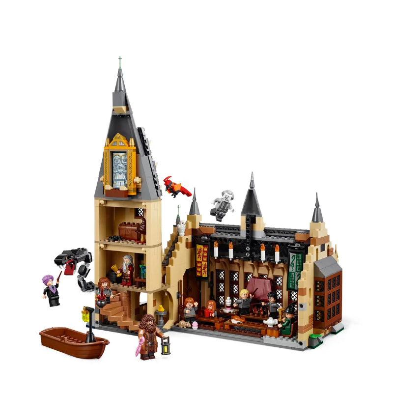 Harry Potter Hogwarts Great Hall Castle Toy Building Set for Kids Fit Lego