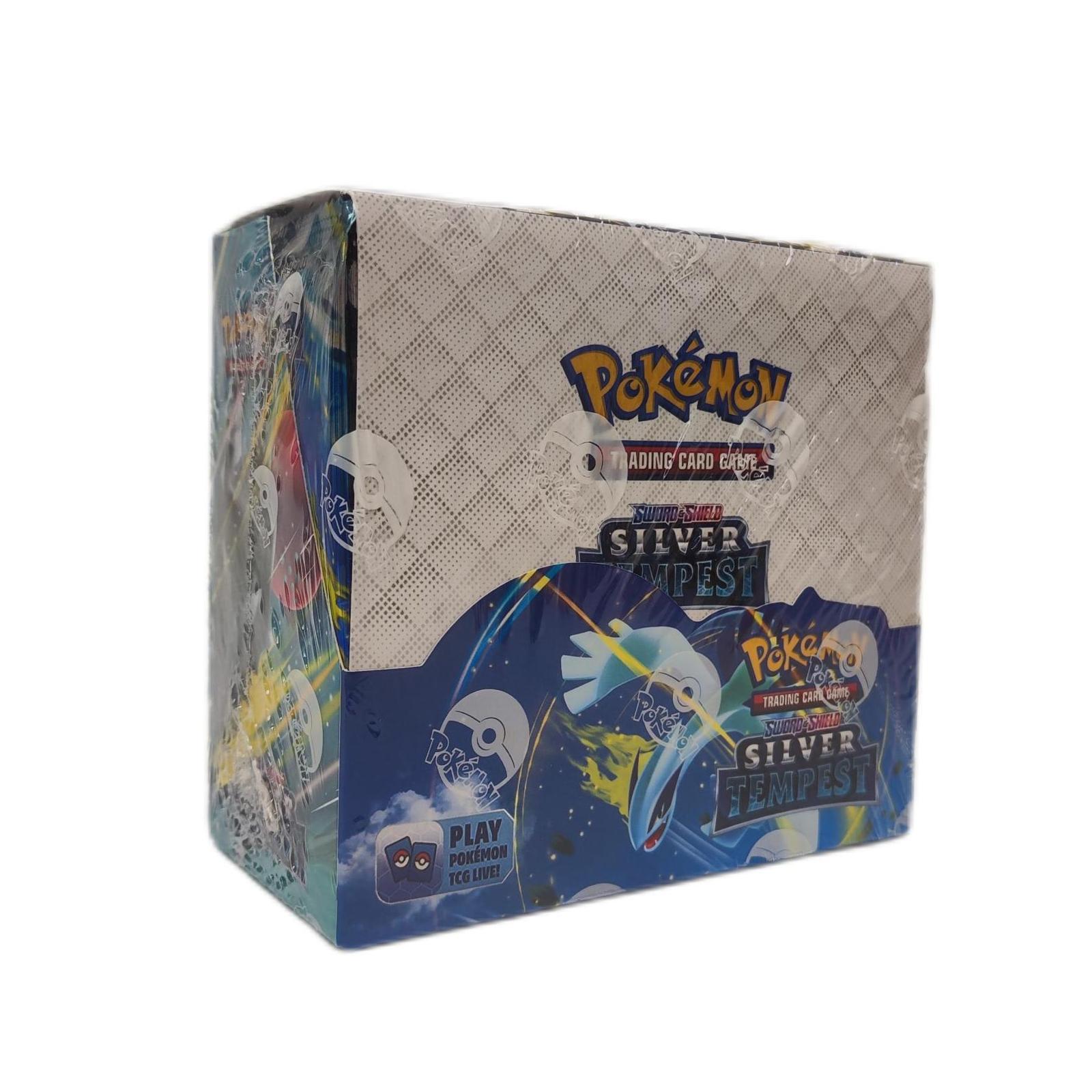 Pokémon Cards Silver Tempest English Booster Battle Transaction Card 324pcs Trading Cards Kids Toy Gift
