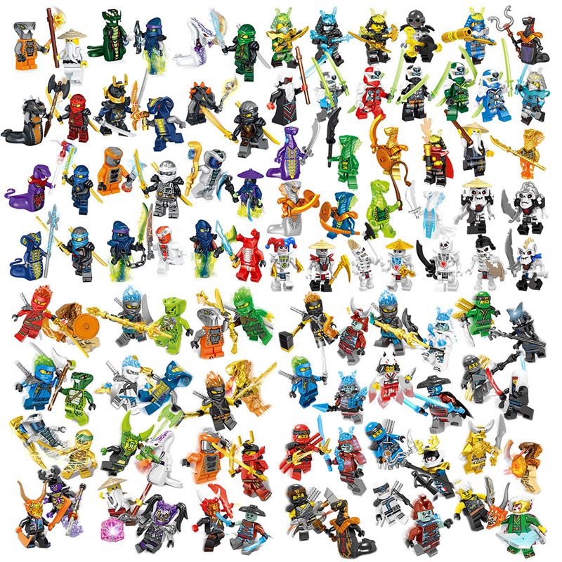 Ninjago 104pcs/set Mini figure Kai Jay Building Blocks Kids Toys