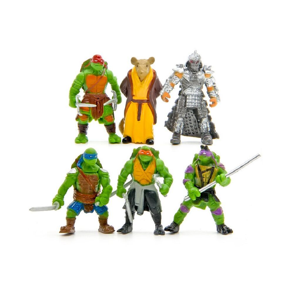 6Pcs Teenage Mutant Ninja Turtles TMNT Action Figures Collection Toys Set