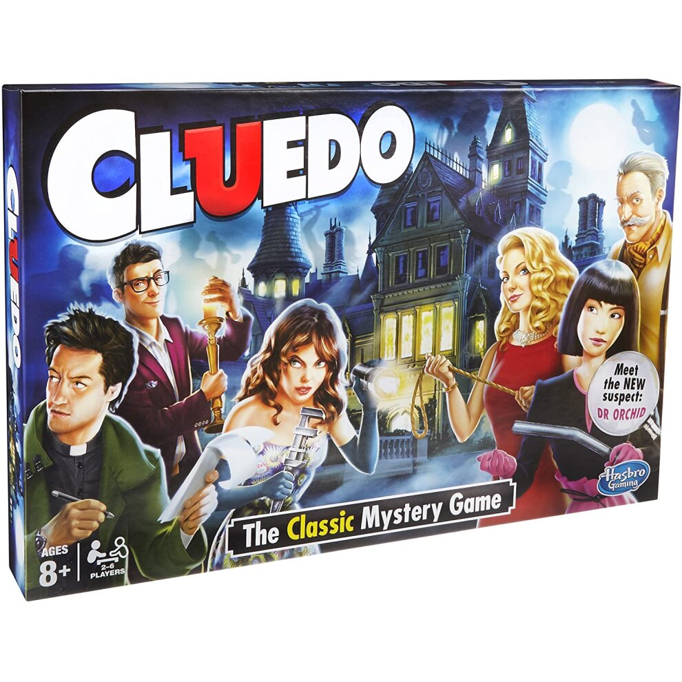 Hasbro Gaming Cluedo the Classic Mystery Board Game For 2 to 6 Players