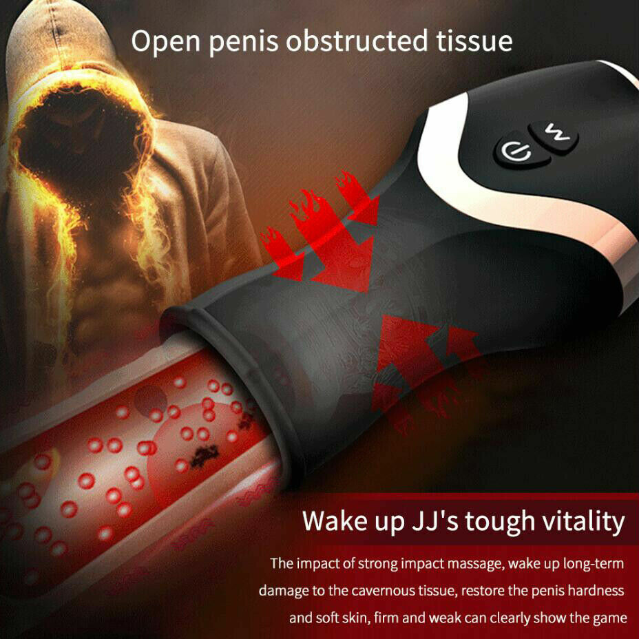 Pocket Pussy Automatic Handsfree Male Masturbator Cup Stroker Vibrator Massager Sex Toy for Men
