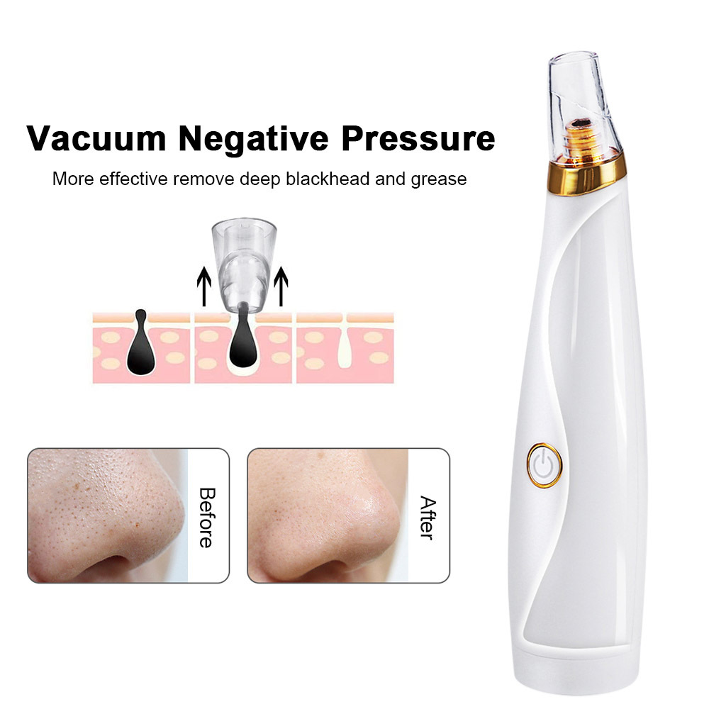 Portable Electric Blackhead Remover Pore Cleansing Device for Facial Beauty