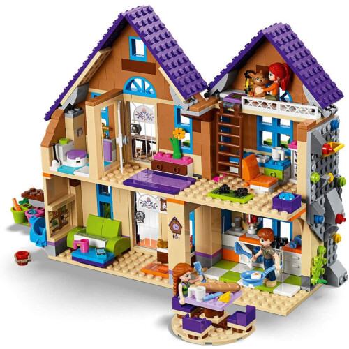 Friends Mias House Set Build and Play Dollhouse Toys for Kids