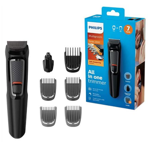 Philips Multigroom Series 3000 All-in-1 Rechargeable Face & Hair Trimmer