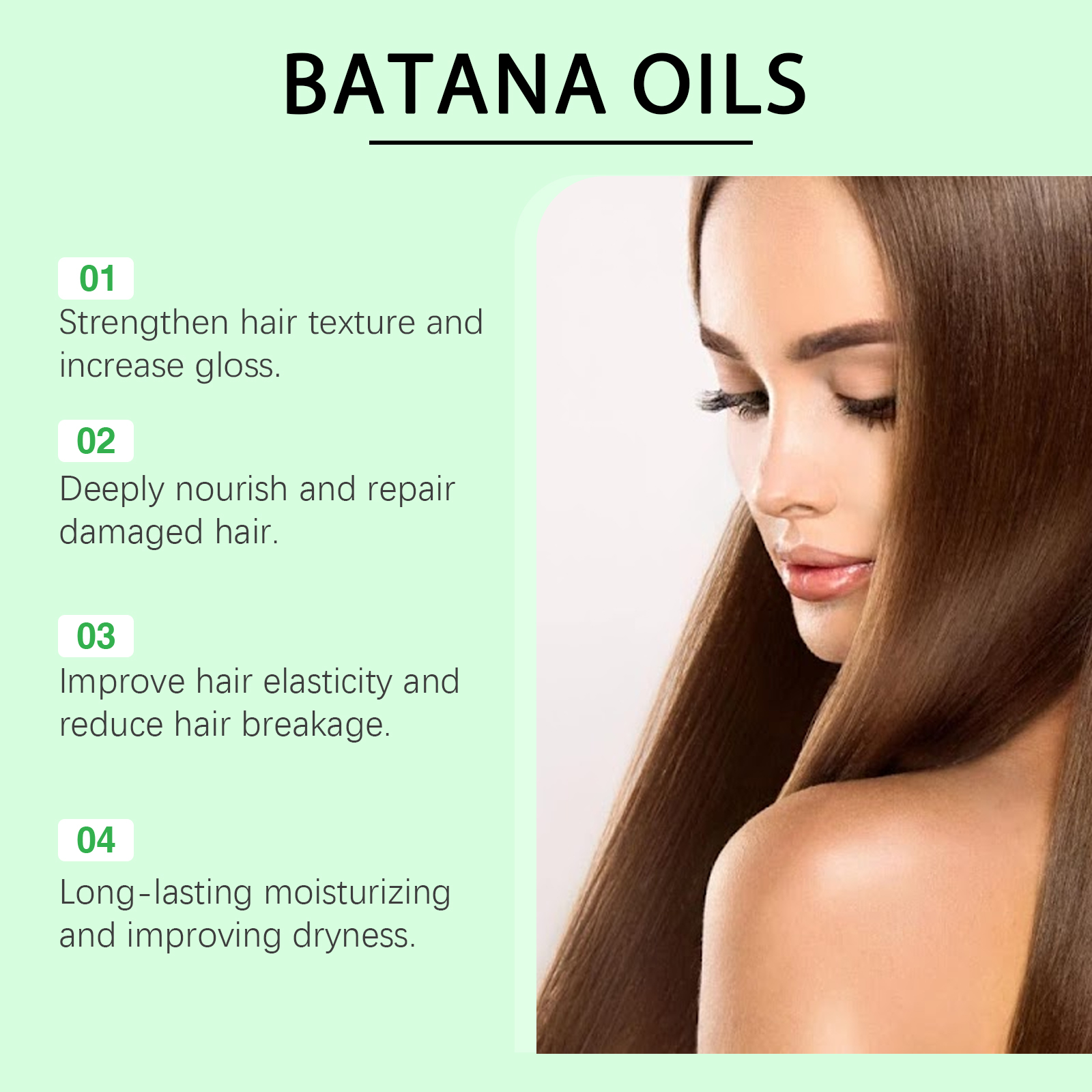 Batana Oils Hair Mask Long Lasting Moisturizing Increase Luster Repairing Improve Elasticity Strengthen Natural Treatment Nourishing Hair Care Cream