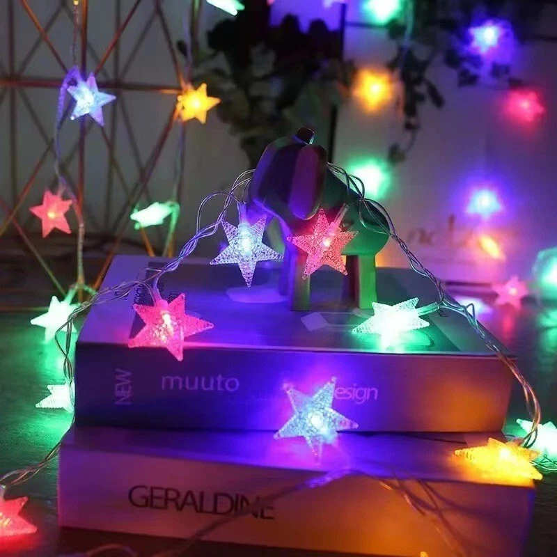 Solar string lights Outdoor camping atmosphere lights led string lights Hallowee