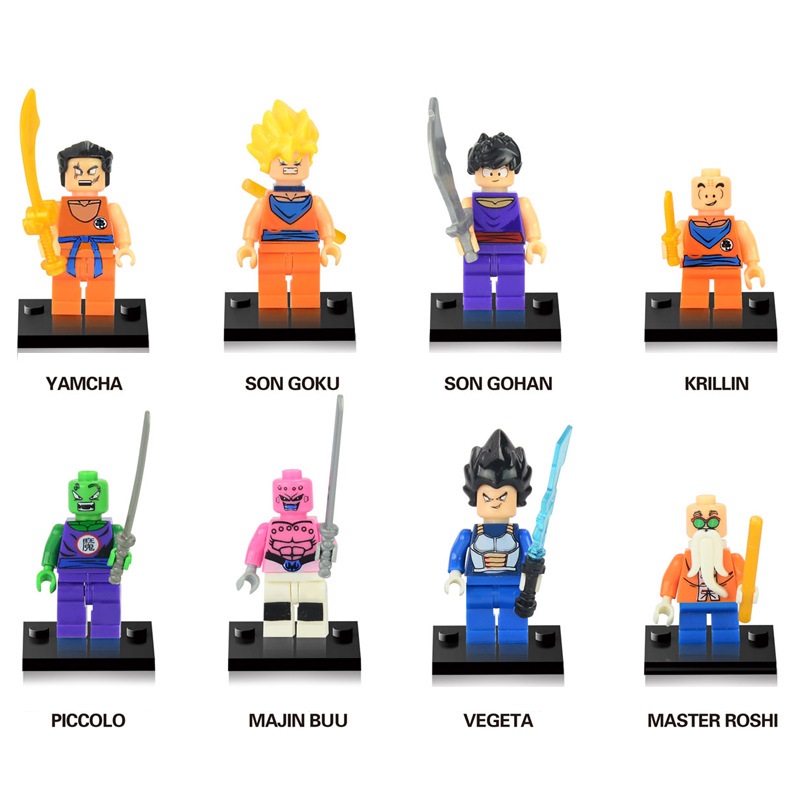 Children Toys Dragon Ball Building Blocks the Monkey King Humanoid Dolls Toys Mini Characters Birthday Gifts Cartoon Characters