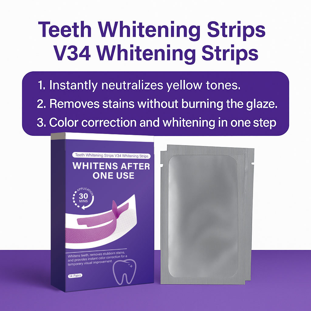 V34 Patch Skin Soothing Wrinkle Smoothing For Face Moisturizing Nourishing Daily Skin Care Treatment