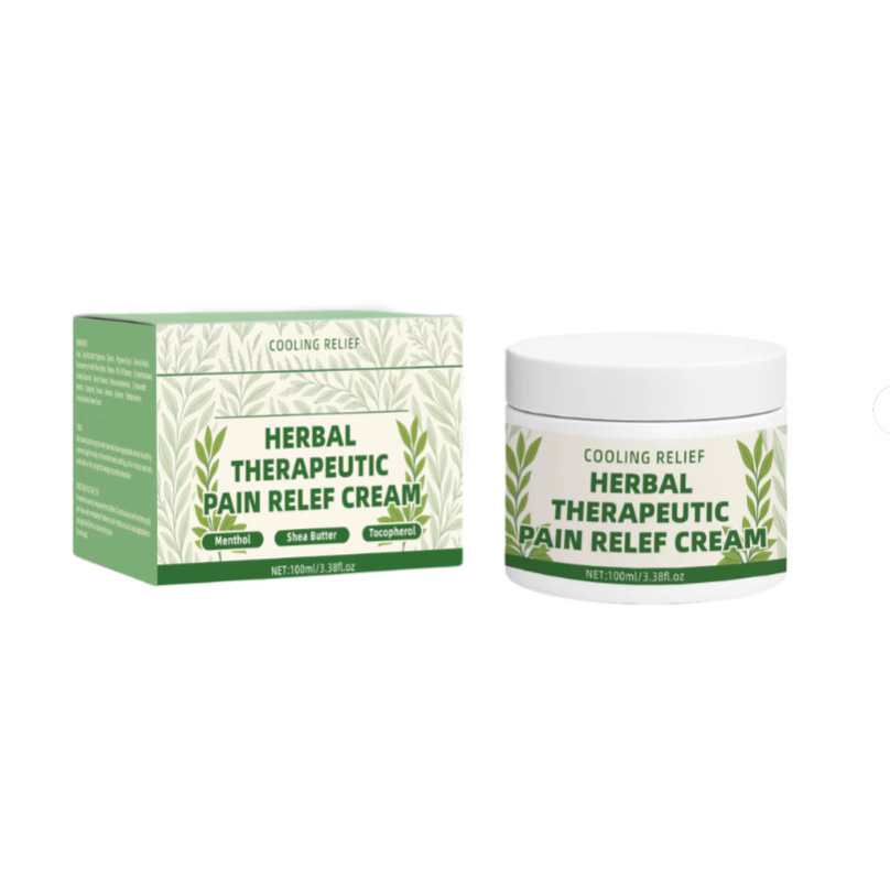 Natural Herbal Pain Relief Balm For Soothing Aching Muscles And Stiff Joints Daily Massage Body Care 100ml