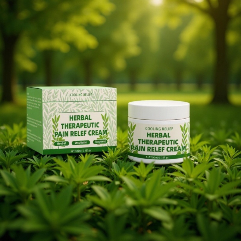 Natural Herbal Pain Relief Balm For Soothing Aching Muscles And Stiff Joints Daily Massage Body Care 100ml