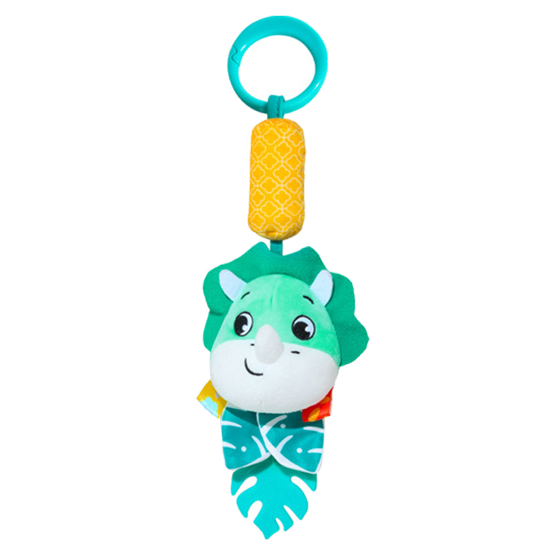(Fox) Baby Rattles Hanging Toys for Car Seat Crib Stroller Gym Montessori Sensory Plush Toys for Baby 0-12 Months with Teether Newborn