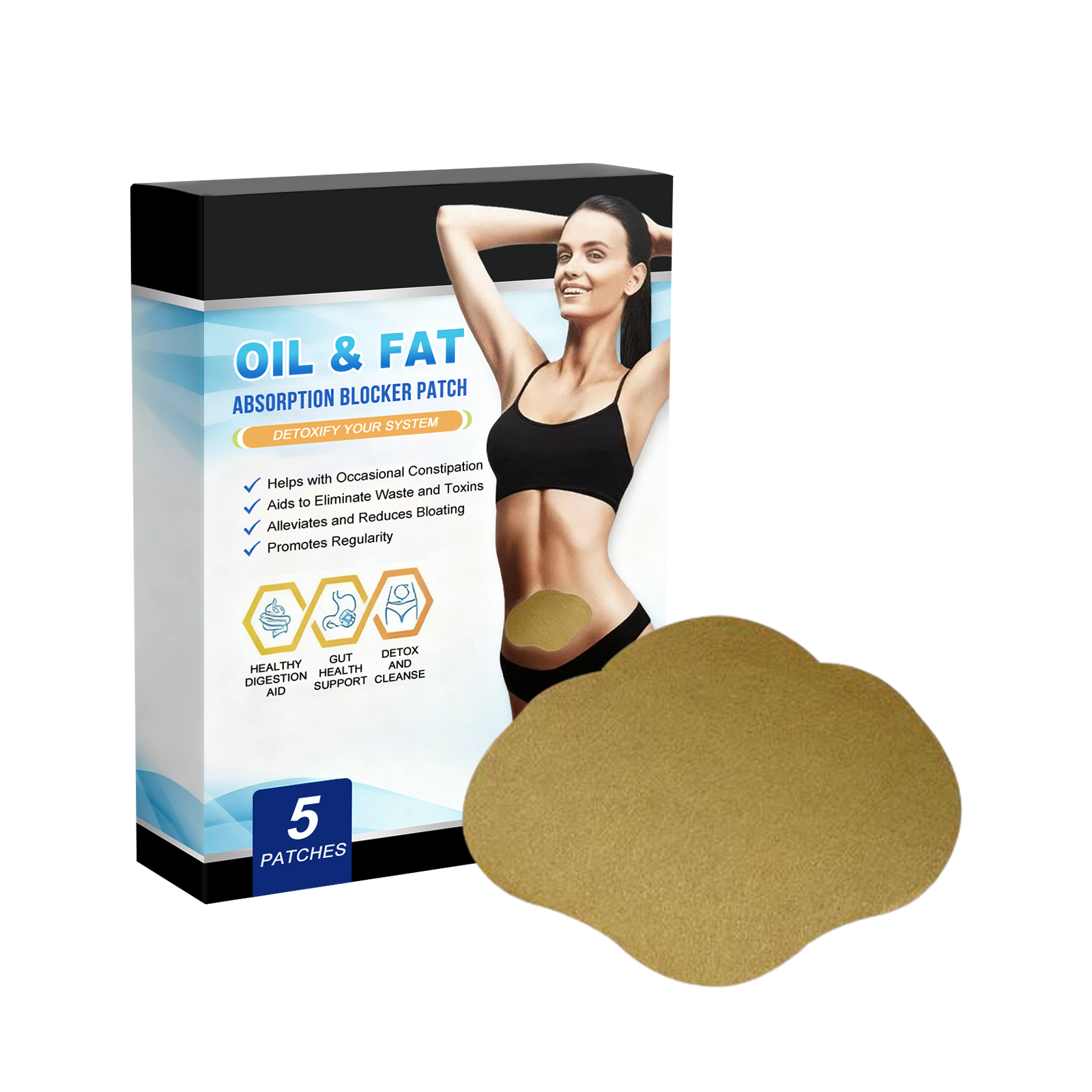Body Care Patch Daily Nourish Soften Skin Mild Formula Fine Fit Breathable Whole Body Skin Treatment