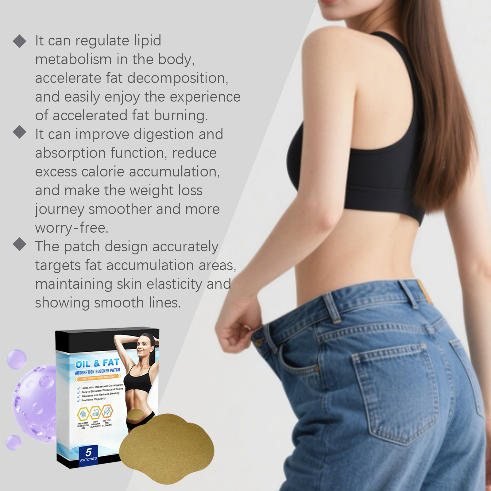 Body Care Patch Daily Nourish Soften Skin Mild Formula Fine Fit Breathable Whole Body Skin Treatment