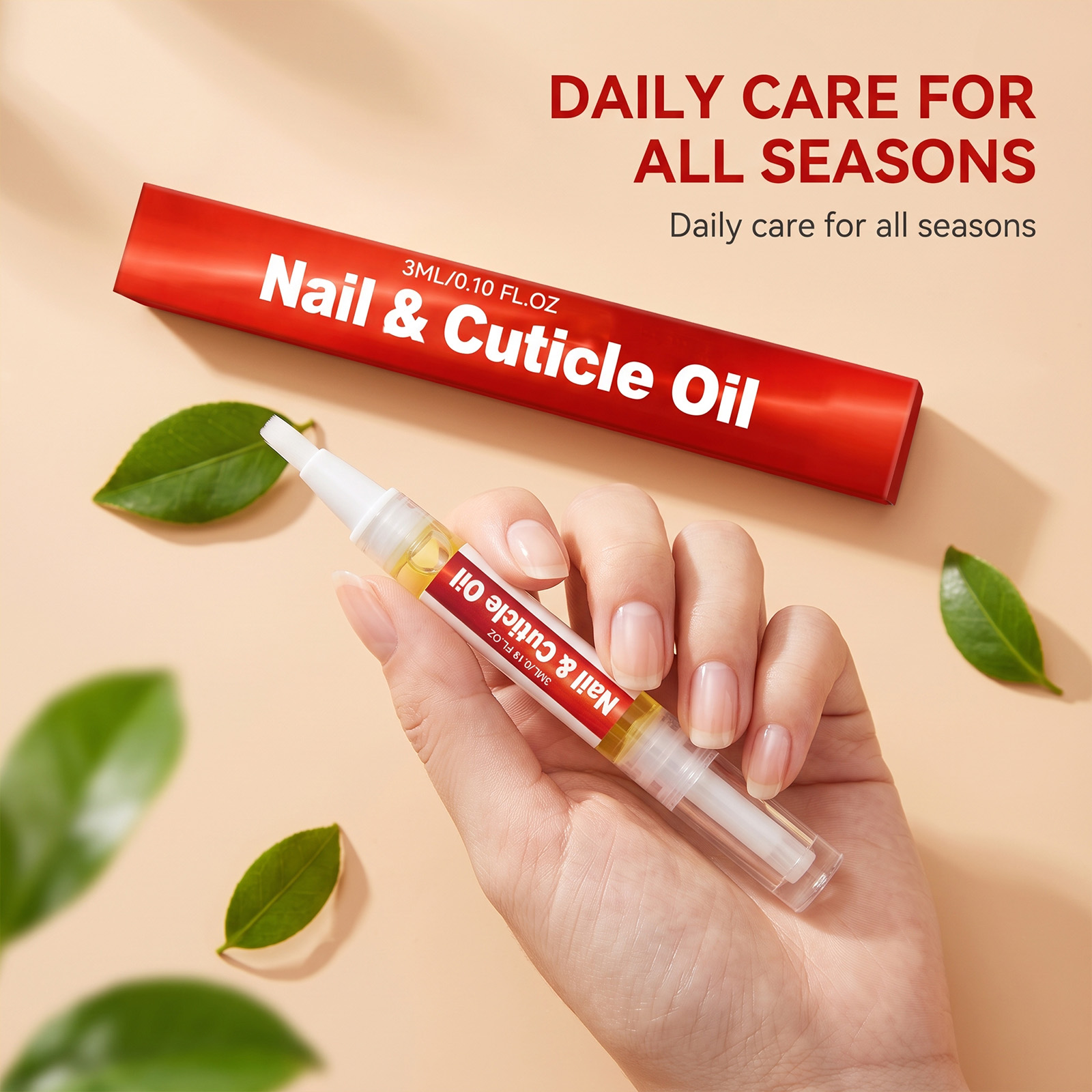 Cuticle Care Pen Refreshing Comfortable Daily Convenient Moisturizing Shiny Nail Plate Nail Edge