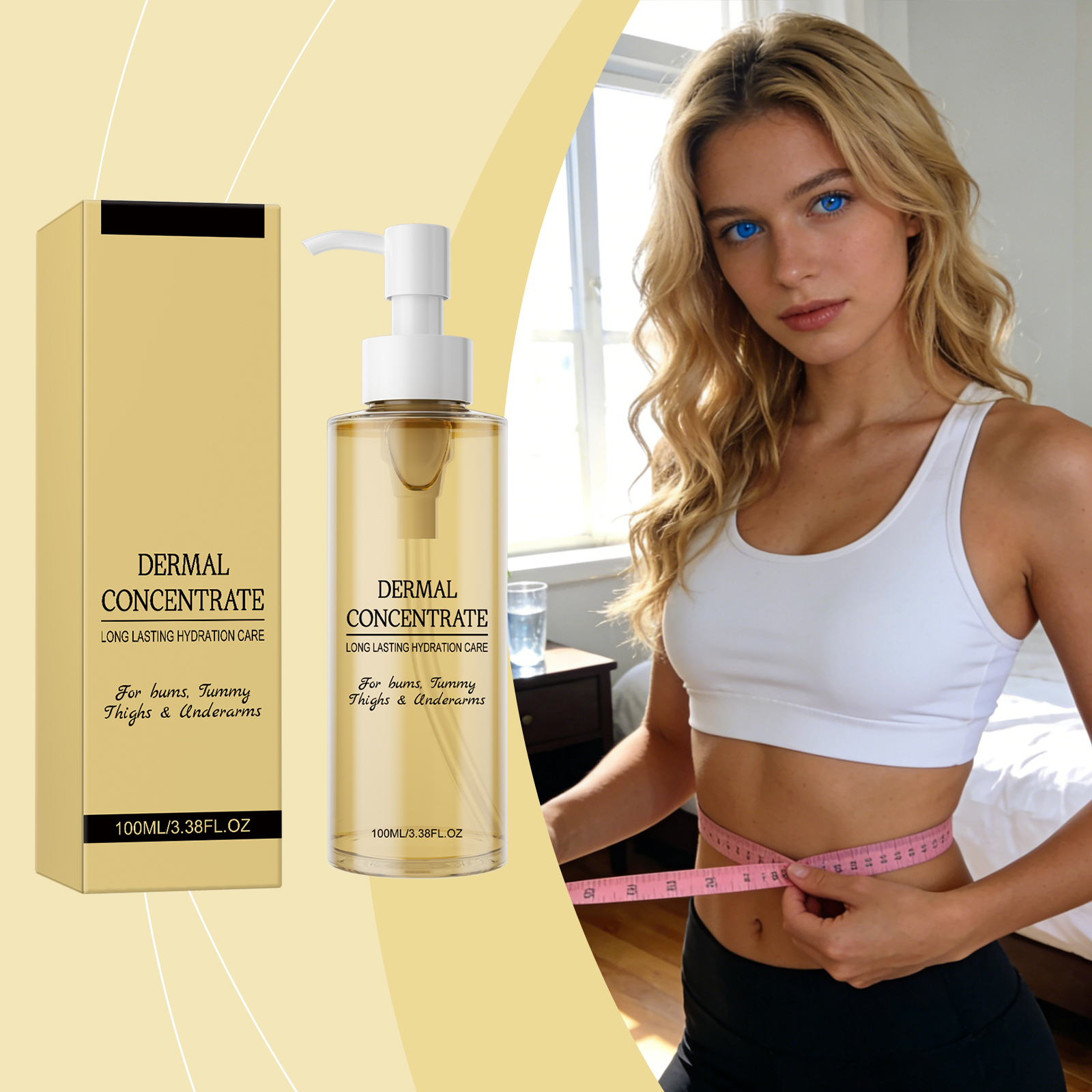 Moisturizing Body Essence Nourish Refreshing Fast Absorb Soft Skin Firm Contour Care Whole Body