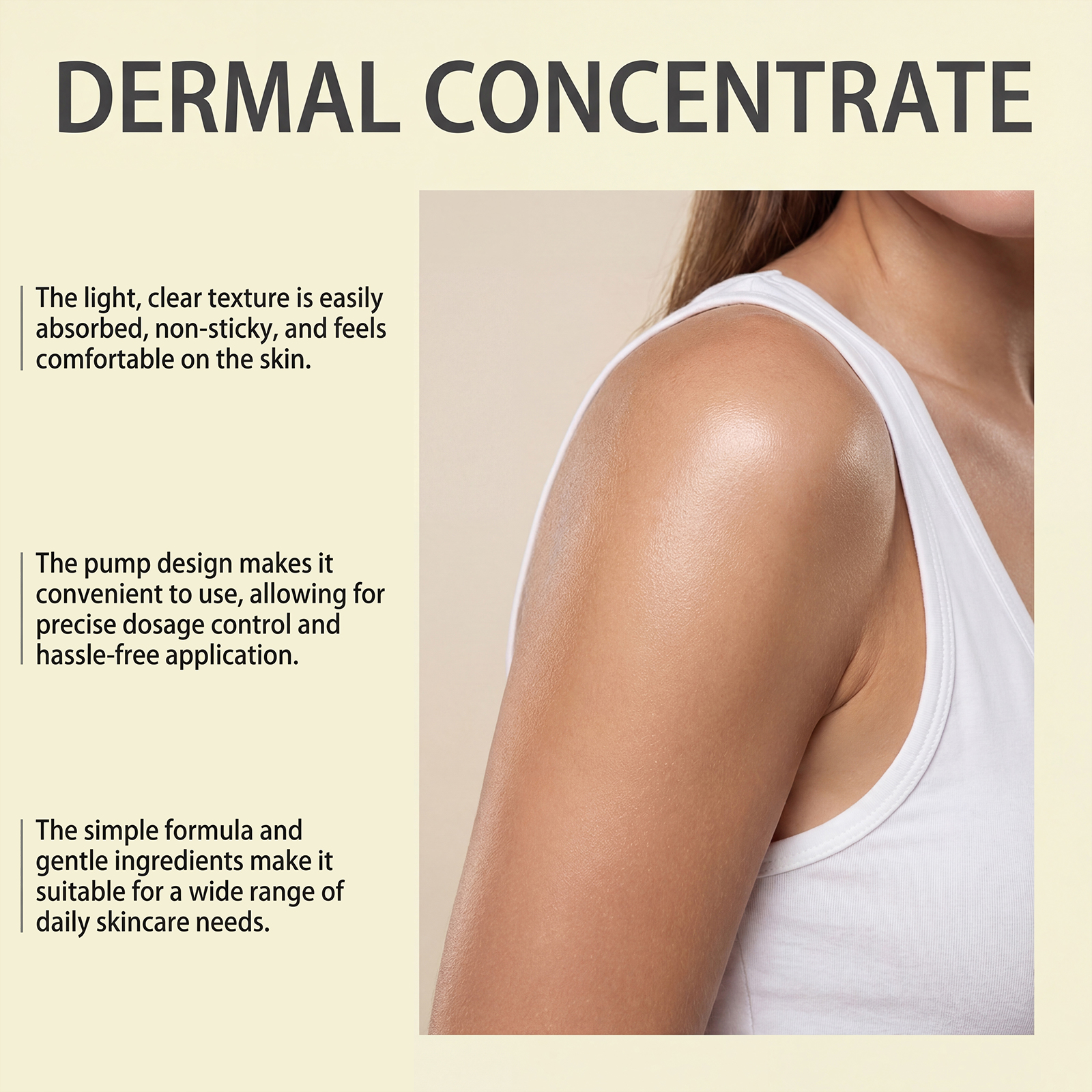 Moisturizing Body Essence Nourish Refreshing Fast Absorb Soft Skin Firm Contour Care Whole Body