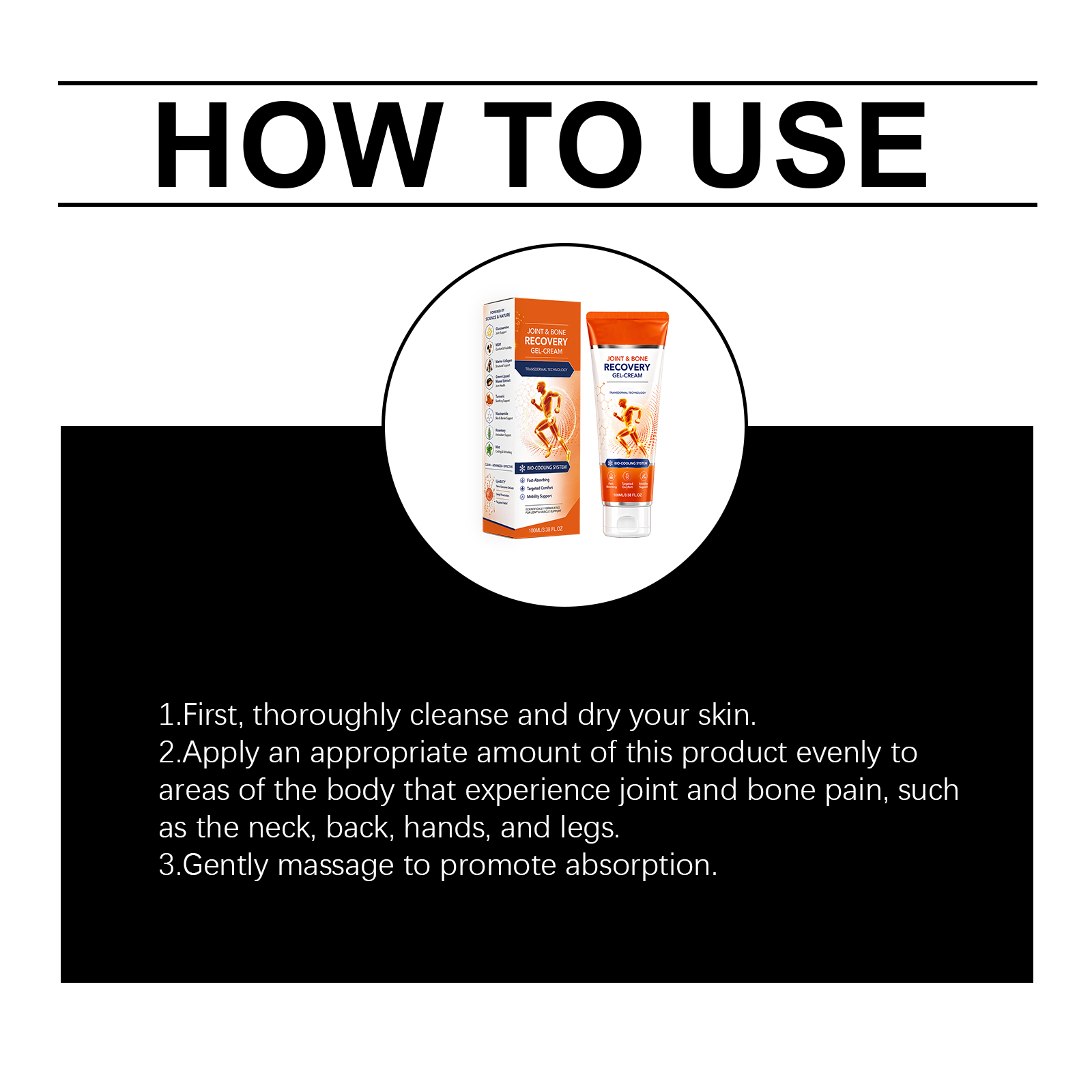 Joint Care Cream Mild Gentle Skin Friendly Moisturizing Massage Smear Easy Absorption Daily Joint Comfort Nursing