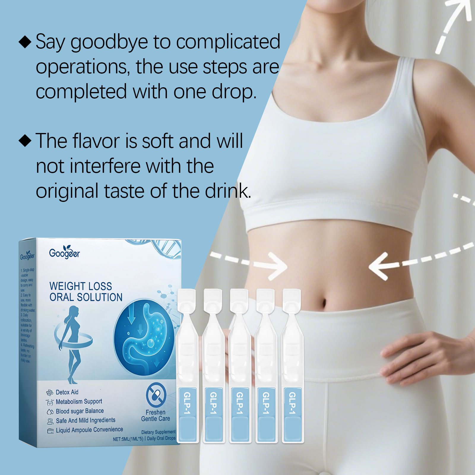 Metabolism Health Drops For Physical Body Treatment Support Balance Vitality Wellness Care Daily Natural