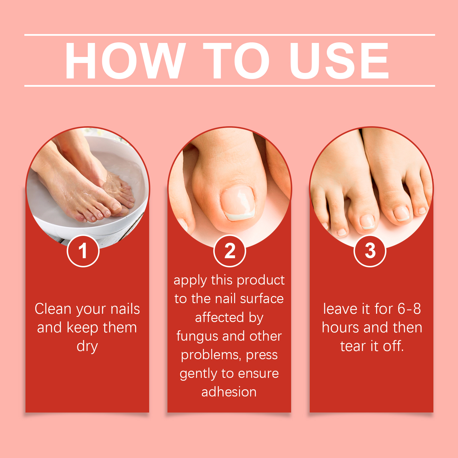 Nail Care Patch Gently Soften Damaged Nail Cuticle Moisturize Soft Maintain Nail Care