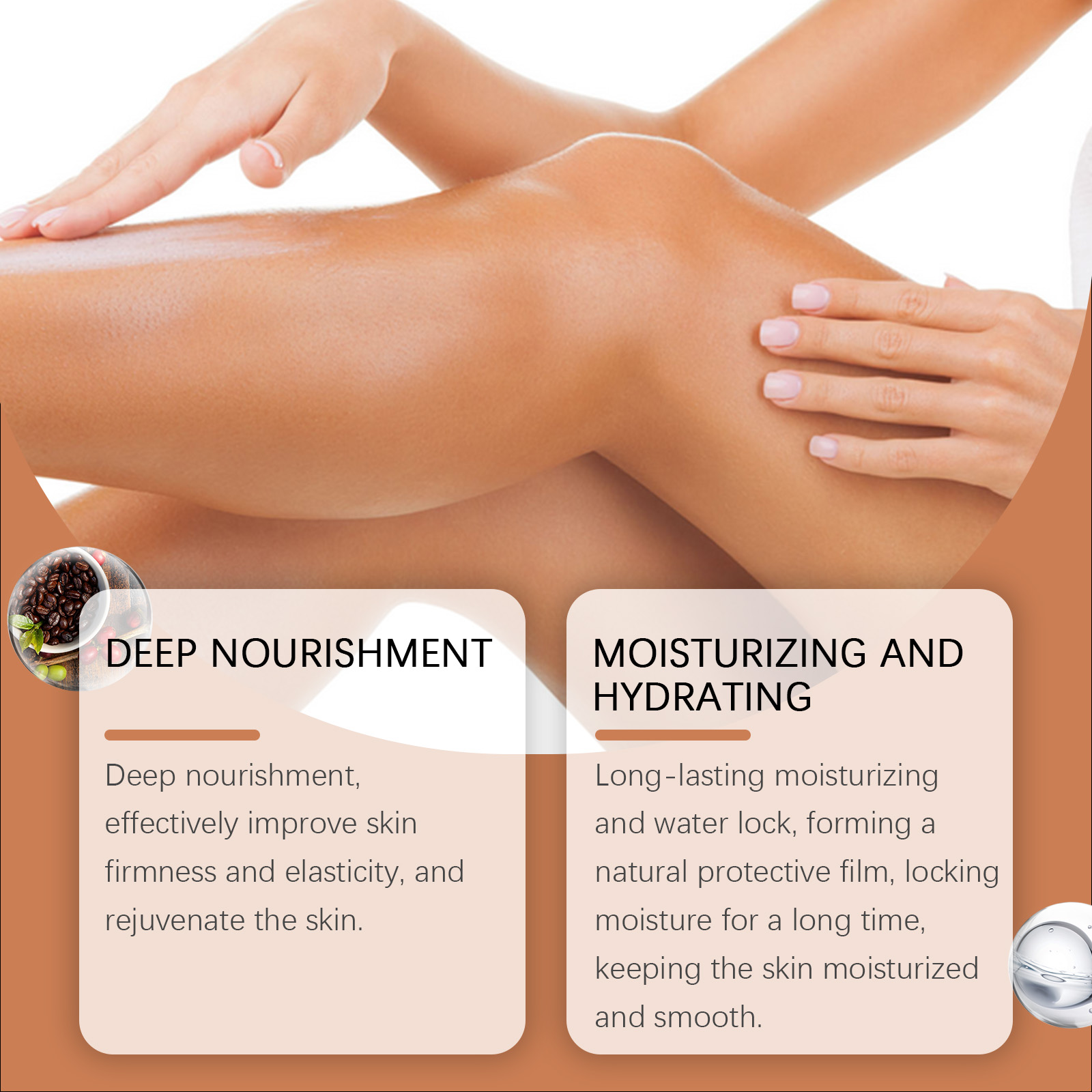 Sunless Tanning Cream Shiny Tanning Nourish Skin Soft Beauty Herbal Extract Skin Care