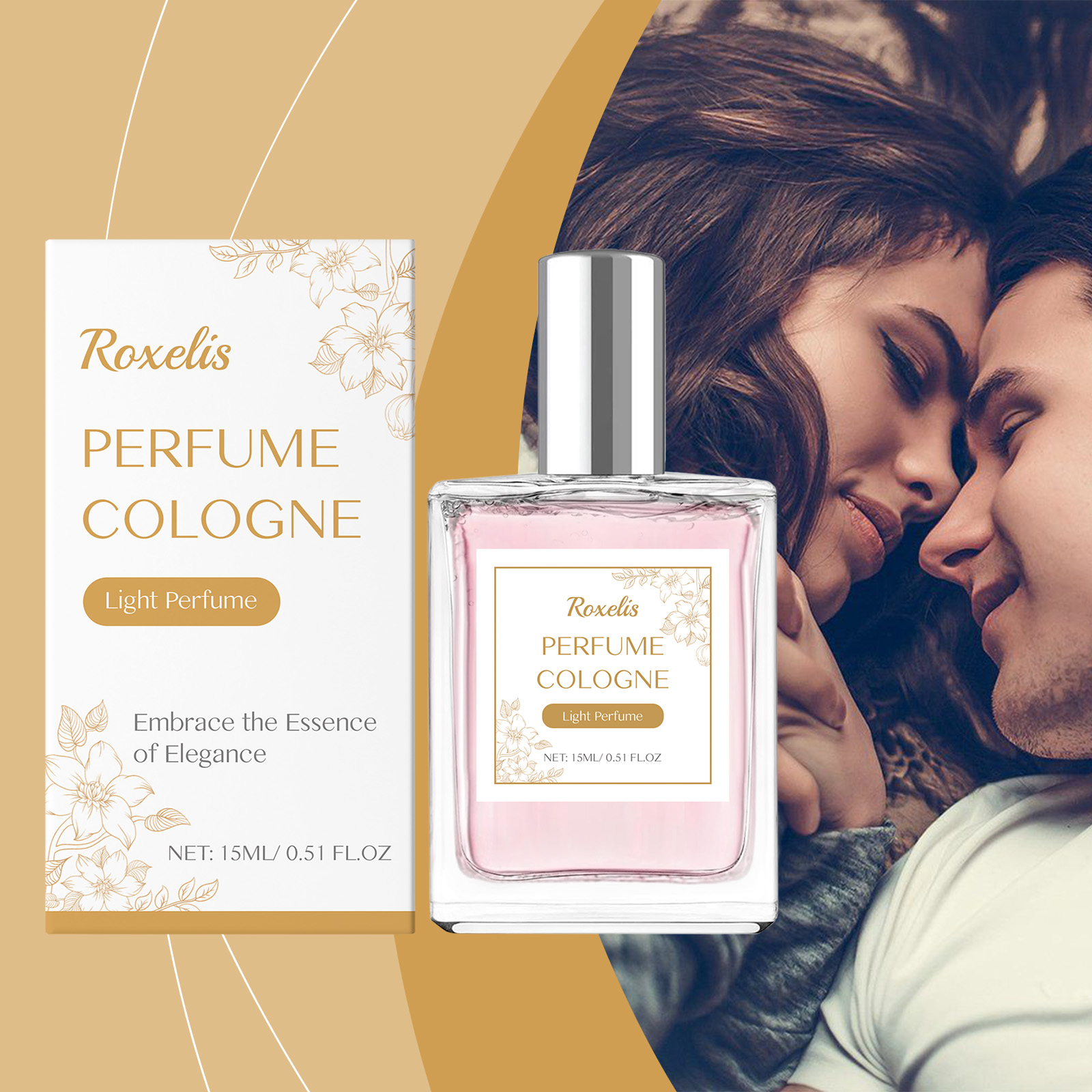 Eau De Cologne Natural Long Lasting Light Fresh For Wrist Behind Ear Daily Niche Couple Dating Perfume